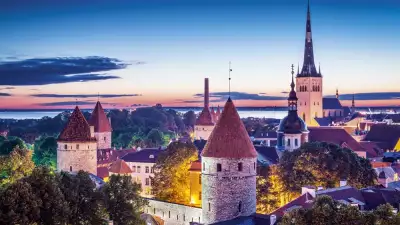 Tallin skyline, Estonia