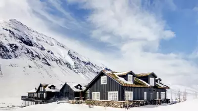 Accommodation at Troll Peninsula, Iceland