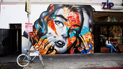 Street art in Downtown Los Angeles, California