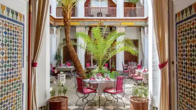 Riad interior Marrakech