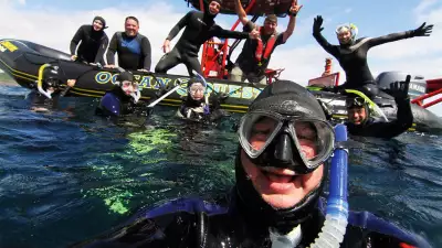 Snorkelling outside of St. John's, Newfoundland & Labrador, Canada