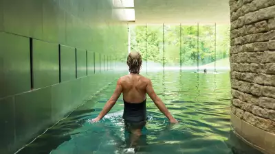 Cowley Manor indoor pool, Gloucestershire