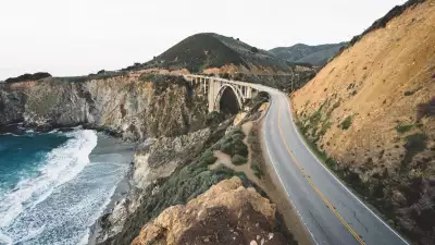Bixby Creek Bridge, a bridge in Pfeiffer Big Sur State Park, California