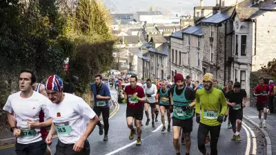 Runners at the Adidas Terrex 10k Trail Run