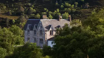 The house at Alladale, Scotland