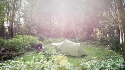 Almost Wild Campsite, Lee Valley