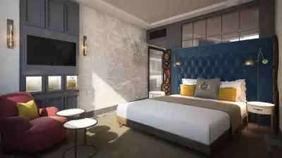 Guestroom design at the Vintry & Mercer hotel