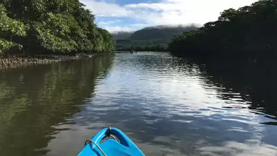 Kayaking on Iriomote Island, Japan