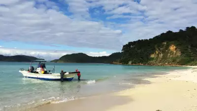 One of Iriomote Island's stunning beaches