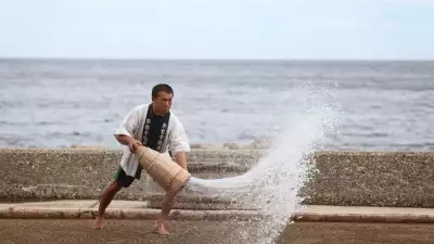 Fisherman in Oku-Noto, Japan