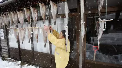 Fishing in Oku-Noto, Japan