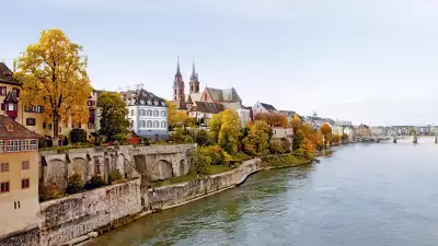 Basel sits on the Rhine on the Swiss border with France and Germany