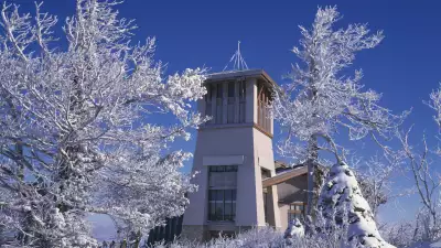 The high-end Yongpyeong Ski Resort before the Winter Olympics