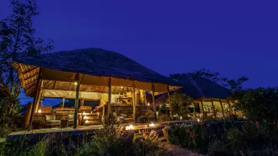 The exterior of Nimali Safari Lodge in Tanzania