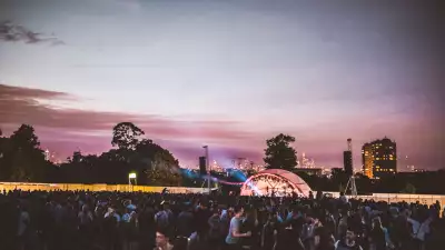 Evening session at Gala Festival in South London