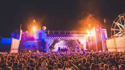 The crowd at Farr Festival
