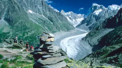 Vall&eacute;e Blanche in Chamonix, France