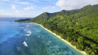 Beach adventures in the Seychelles