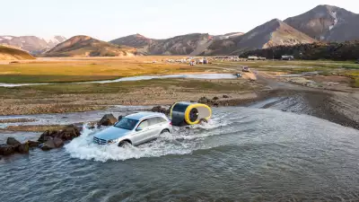 Mink camping trailers in Iceland