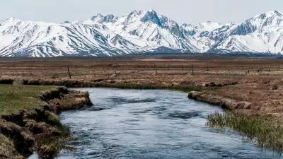 Winter in Mammoth Lakes, California