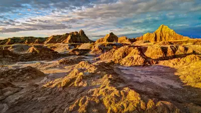 Badlands National Park in South Dakota