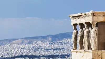 The acropolis in Athens