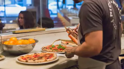 Pizza at Nicili, Vancouver