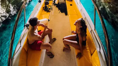 Cave boat tour, Malta