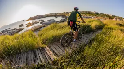 Cycling in Corsica, France