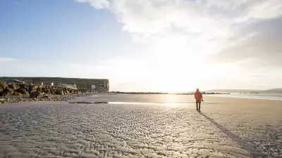 Bay Coast beach, Galway, Ireland