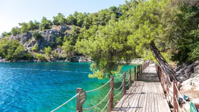Boardwalk at Hillside Beach Club in Turkey