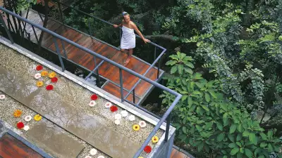 Treetop spa at Hillside Beach Club in Turkey