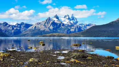 The Darwin Range in Tierra del Fuego, Patagonia