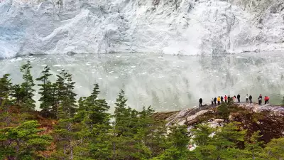 Garibaldi glacier in Tierra del Fuego, Patagonia