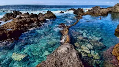 Volcanic pool in Tenerife, Spain