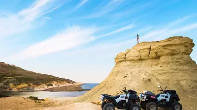 Quad biking in Gozo, Malta