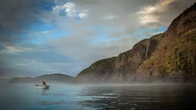 Cod fishing in Newfoundland, Canada