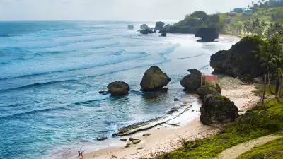 One of Barbados' stunning beaches