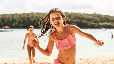 Children playing at Beachcomber resorts
