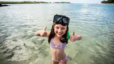 Snorkelling at Beachcomber