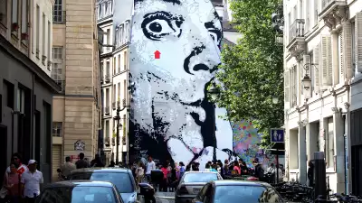 Street art in Paris, France