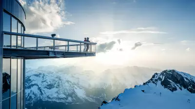 Viewing platform in Zell am See, Austria
