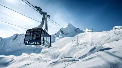 Lift in Zell am See, Austria
