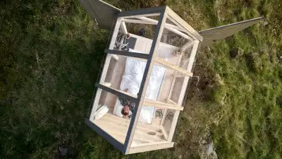 72 Hour Cabin on Henriksholm island