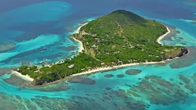 The island of Petit St Vincent