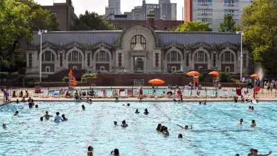 Hamilton Fish outdoor pool, New York City