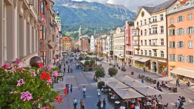A square in Innsbruck