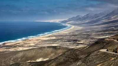 The beach at Cofete, Fuerteventura