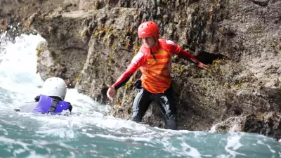 Best adventure holidays | Coasteering in Cornwall
