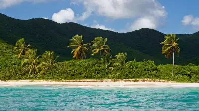 Tobacco Beach in Antigua's South East coast